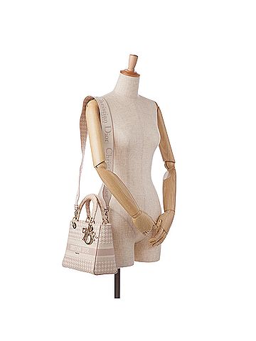 Dior Small Houndstooth Lady D-Lite (view 2)