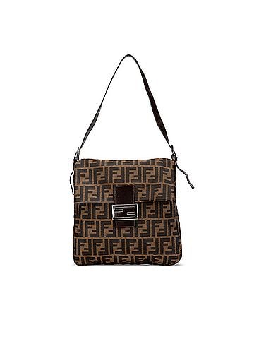 Fendi Zucca Canvas Shoulder Bag (view 1)