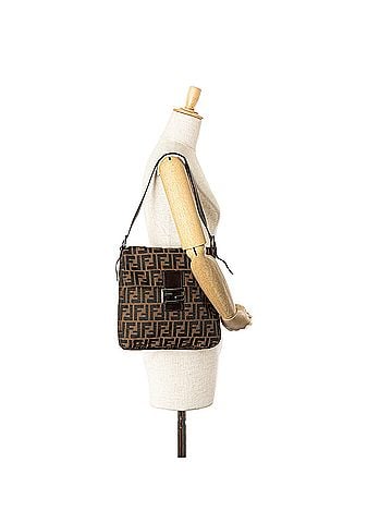 Fendi Zucca Canvas Shoulder Bag (view 2)