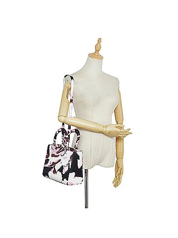 Dior Medium Canvas Floral Graffiti Lady Dior (view 2)