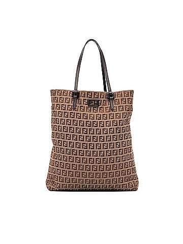 Fendi Zucchino Canvas Tote (view 1)