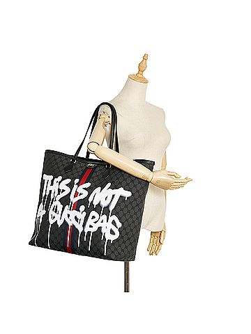 Balenciaga The Hacker Project Graffiti BB Supreme Tote (view 2)