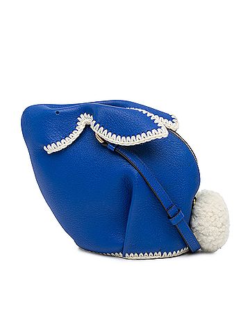 Loewe Mini Calfskin Stitched Bunny Crossbody (view 1)