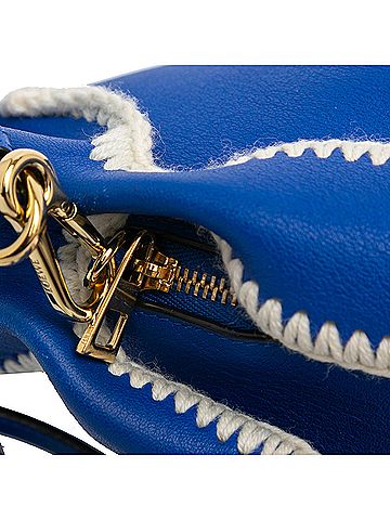 Loewe Mini Calfskin Stitched Bunny Crossbody (view 2)
