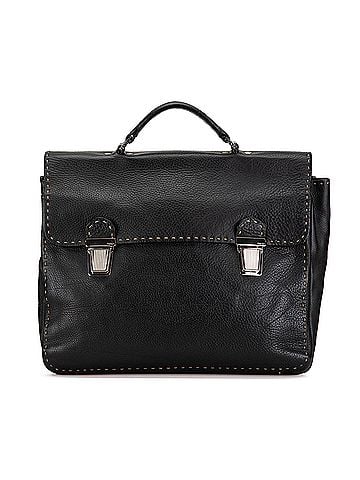 Fendi Leather Selleria Briefcase (view 1)