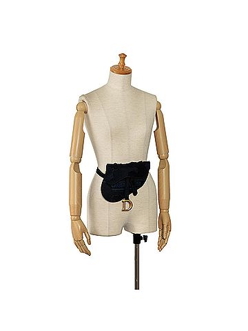 Dior Camouflage Saddle Belt Bag (view 2)
