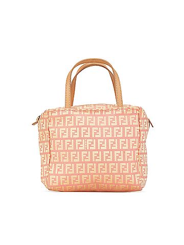 Fendi Mini Zucchino Canvas Handbag (view 1)