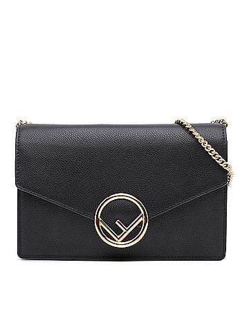 Fendi Leather F Is Fendi Envelope Wallet On Chain (view 1)