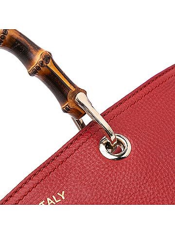 Gucci Medium Calfskin Bamboo Shopper Satchel (view 2)