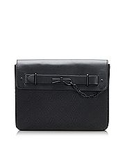 Louis Vuitton Leather Clutch