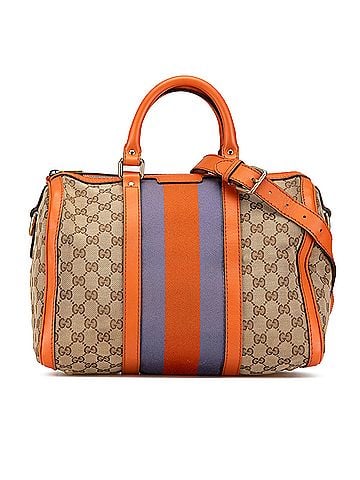 Gucci GG Canvas Web Joy Boston Bag (view 1)