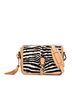 Gucci 100% Other Black Pony Hair and Leather Zebra Print Marrakech Crossbody One size - photo 1
