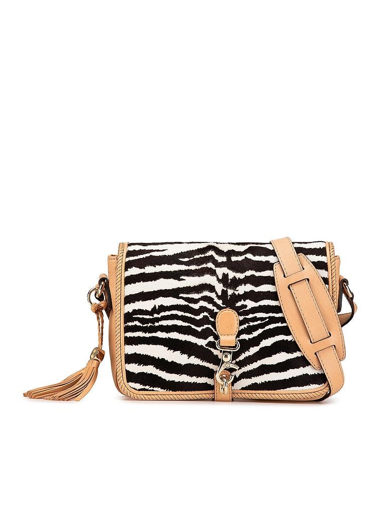 Gucci 100% Other Black Pony Hair and Leather Zebra Print Marrakech Crossbody One size - photo 1