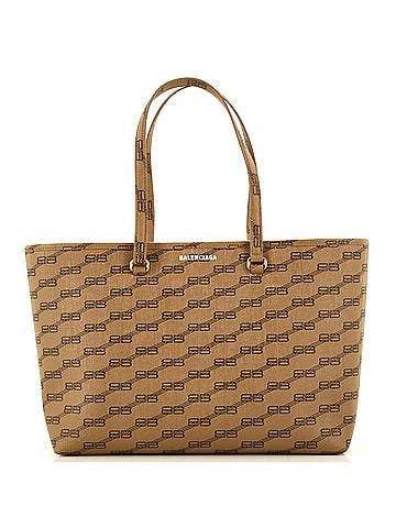 Balenciaga Signature East-West Shopper Tote BB Monogram Coated Canvas Medium (view 1)