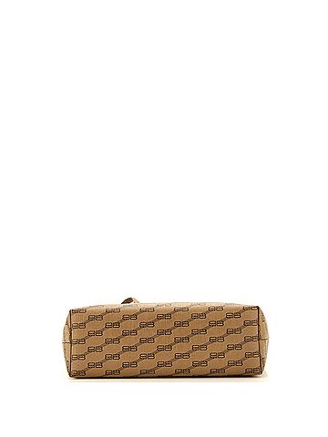 Balenciaga Signature East-West Shopper Tote BB Monogram Coated Canvas Medium (view 2)