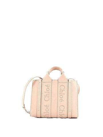 Chloé Woody Convertible Tote Leather Small (view 1)