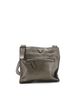 Prada 100% Leather Green Front Pocket Zip Messenger Bag Soft Calfskin Medium One size - photo 3