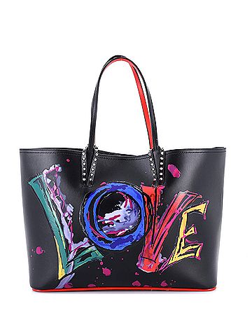 Christian Louboutin Cabata East West Tote Printed Leather Large (view 1)