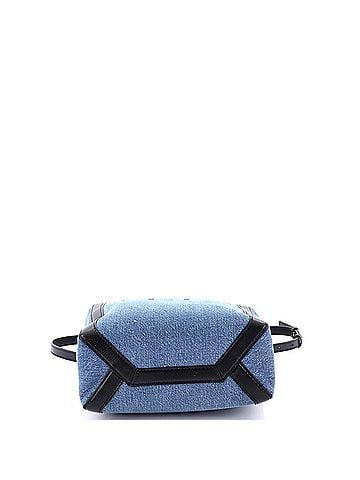 Valentino Garavani Grande Plage VLTN Tote Denim Mini (view 2)