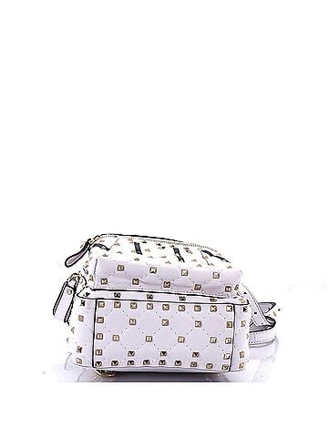 Valentino Garavani VLTN Rockstud Spike Backpack Quilted Printed Leather Mini (view 2)