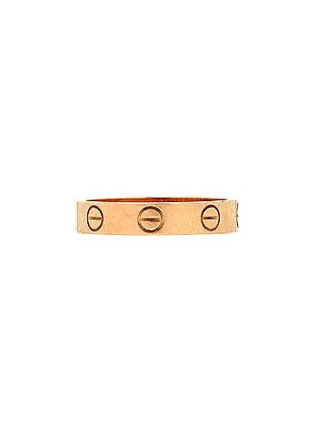 Cartier Love Wedding Band Ring 18K Rose Gold (view 2)