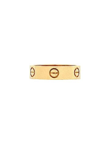 Cartier Love Band Ring 18K Yellow Gold (view 1)