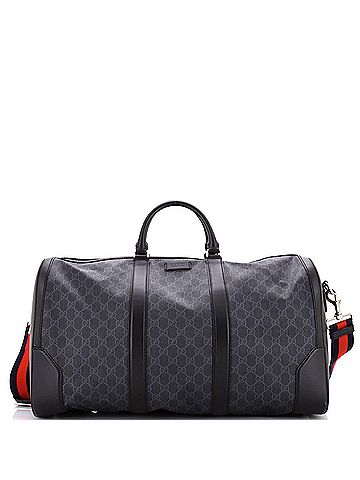 Gucci Convertible Duffle Bag GG Coated Canvas Large (view 1)