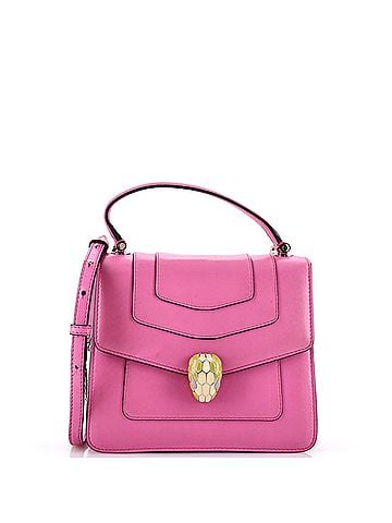 Bvlgari Serpenti Forever Top Handle Bag Leather Small (view 1)