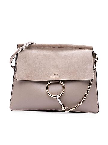 Chloé Medium Calfskin and Suede Faye Crossbody (view 1)