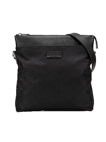 Gucci GG Nylon Flat Messenger Bag (view 1)