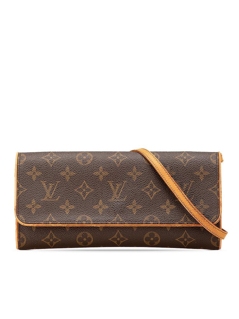 Louis Vuitton 100% Coated Canvas Brown Monogram Pochette Twin GM One size - photo 1