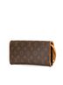 Louis Vuitton 100% Coated Canvas Brown Monogram Pochette Twin GM One size - photo 3