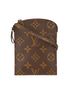 Louis Vuitton 100% Coated Canvas Brown Monogram Pochette Secret Passport Holder One size - photo 1