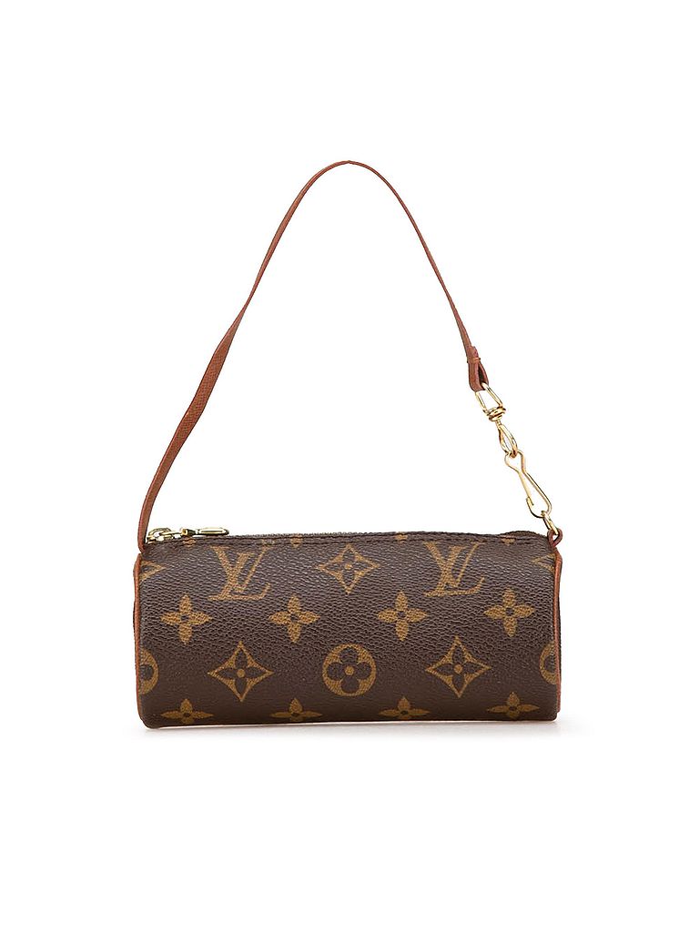 Louis Vuitton 100% Coated Canvas Brown Monogram Papillon Pochette One size - photo 1