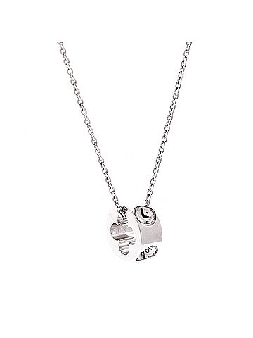 Louis Vuitton Empreinte Pendant Necklace 18K White Gold (view 1)