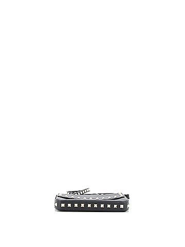 Valentino Garavani Rockstud Top Handle Crossbody Pouch Leather Mini (view 2)
