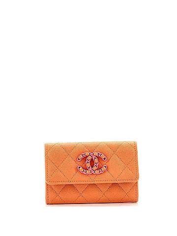 Chanel CC Chain Flap Card Case Quilted Caviar (view 1)