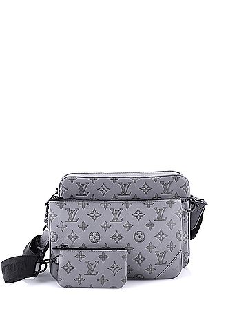 Louis Vuitton Trio Messenger Bag Monogram Shadow Leather (view 1)