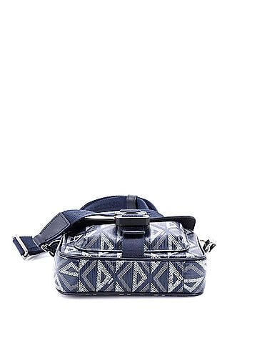 Christian Dior Hit the Road Flap Crossbody Bag CD Diamond Coated Canvas and Leather Mini (view 2)