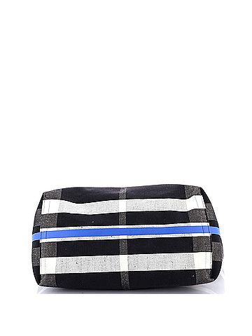 Burberry Reversible Giant Tote House Check Canvas and Leather Large (view 2)