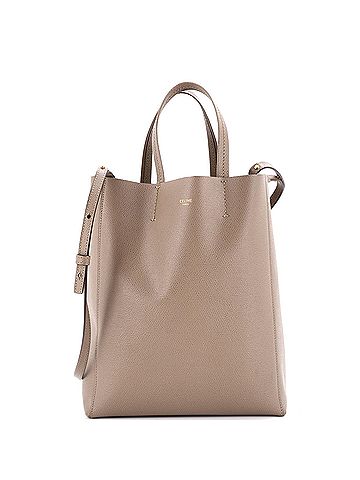 Céline Vertical Cabas Tote Grained Calfskin Small (view 1)