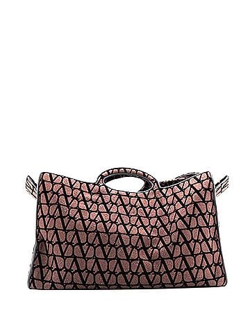 Valentino Garavani Le Troisieme Tote Toile Iconograph Fabric Large (view 2)