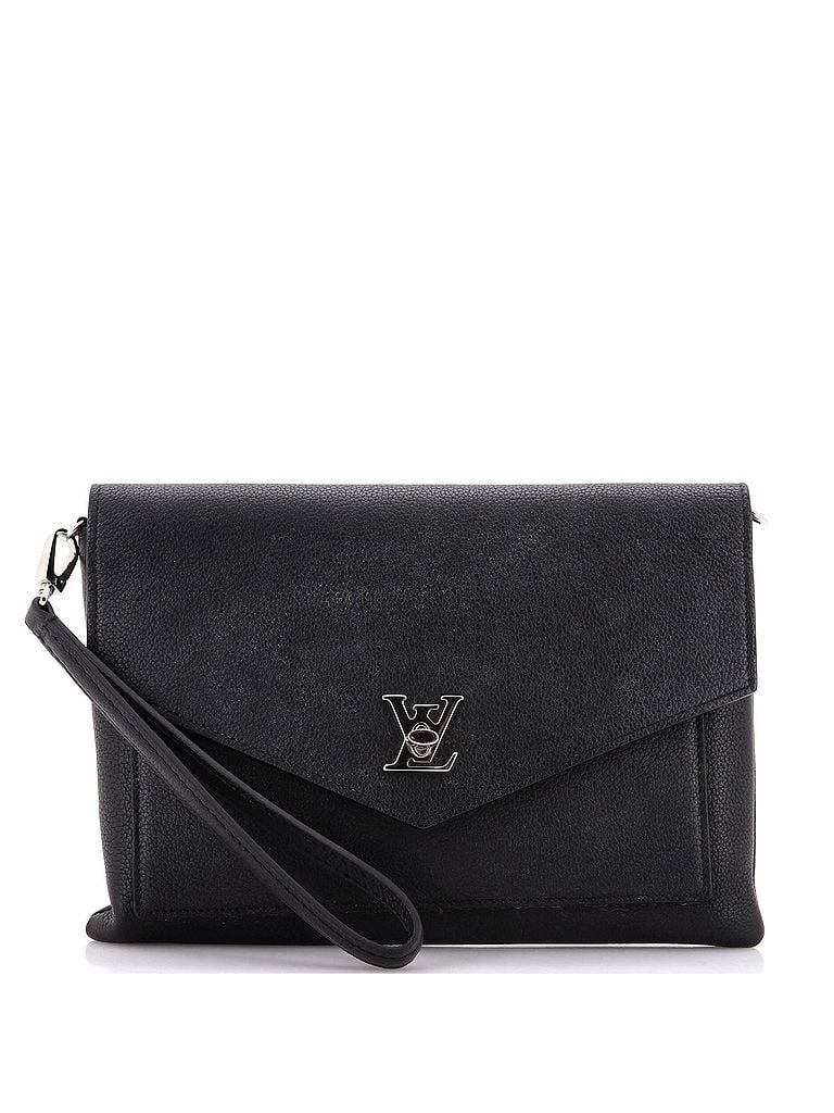 Louis Vuitton 100% Leather Black Mylockme Pochette Leather One size - photo 1
