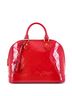Louis Vuitton 100% Patent Leather Red Alma Handbag Monogram Vernis PM One size - photo 1