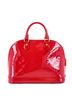 Louis Vuitton 100% Patent Leather Red Alma Handbag Monogram Vernis PM One size - photo 4