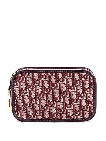 Christian Dior Diorquake Clutch Oblique Canvas Small (view 1)