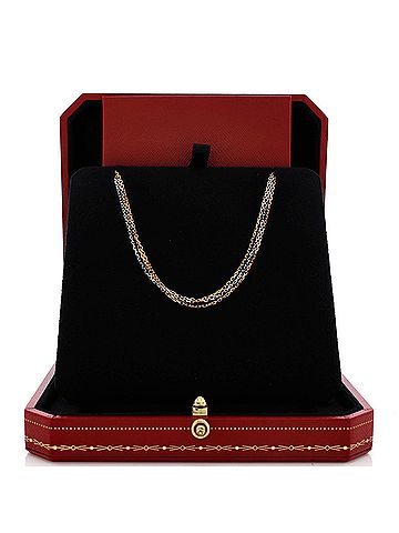 Cartier Trinity Chain Necklace 18K Tricolor Gold (view 2)