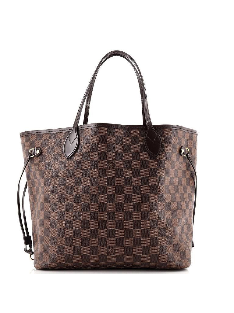 Louis Vuitton 100% Coatead Canvas Brown Neverfull NM Tote Damier MM One size - photo 1