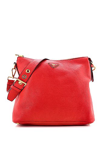 Prada Flat Messenger Bag Vitello Daino Medium (view 1)