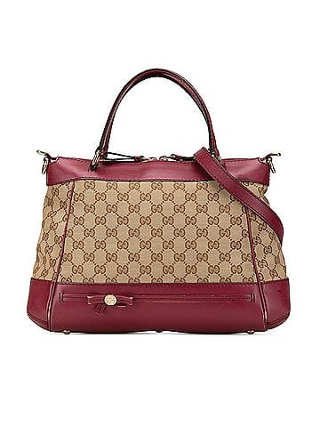 Gucci GG Canvas Mayfair Satchel (view 1)